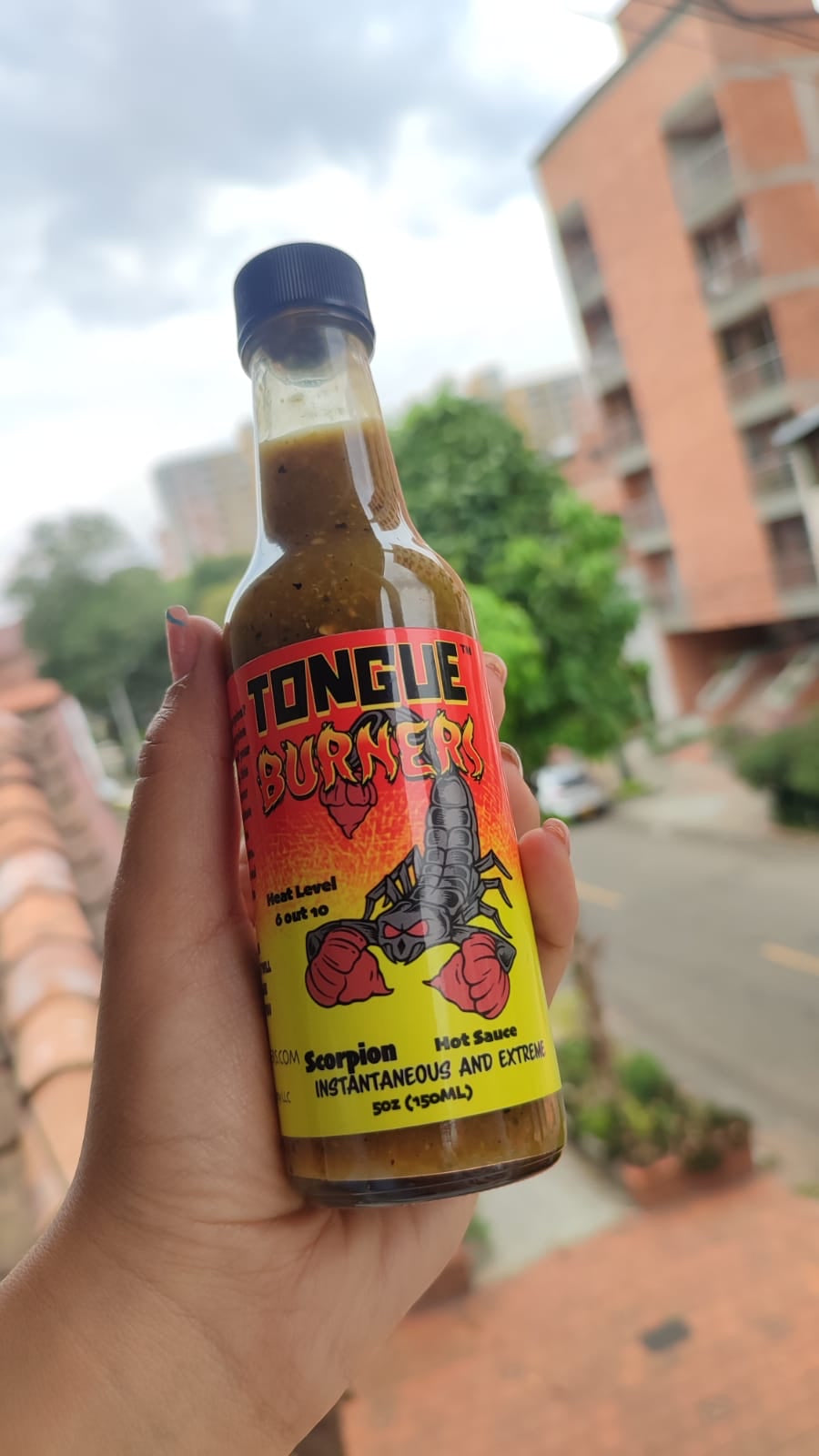 Scorpion Pepper, Instantaneous & Extreme Hot Sauce ┋Tongue Burners Hot Sauce fl 5oz