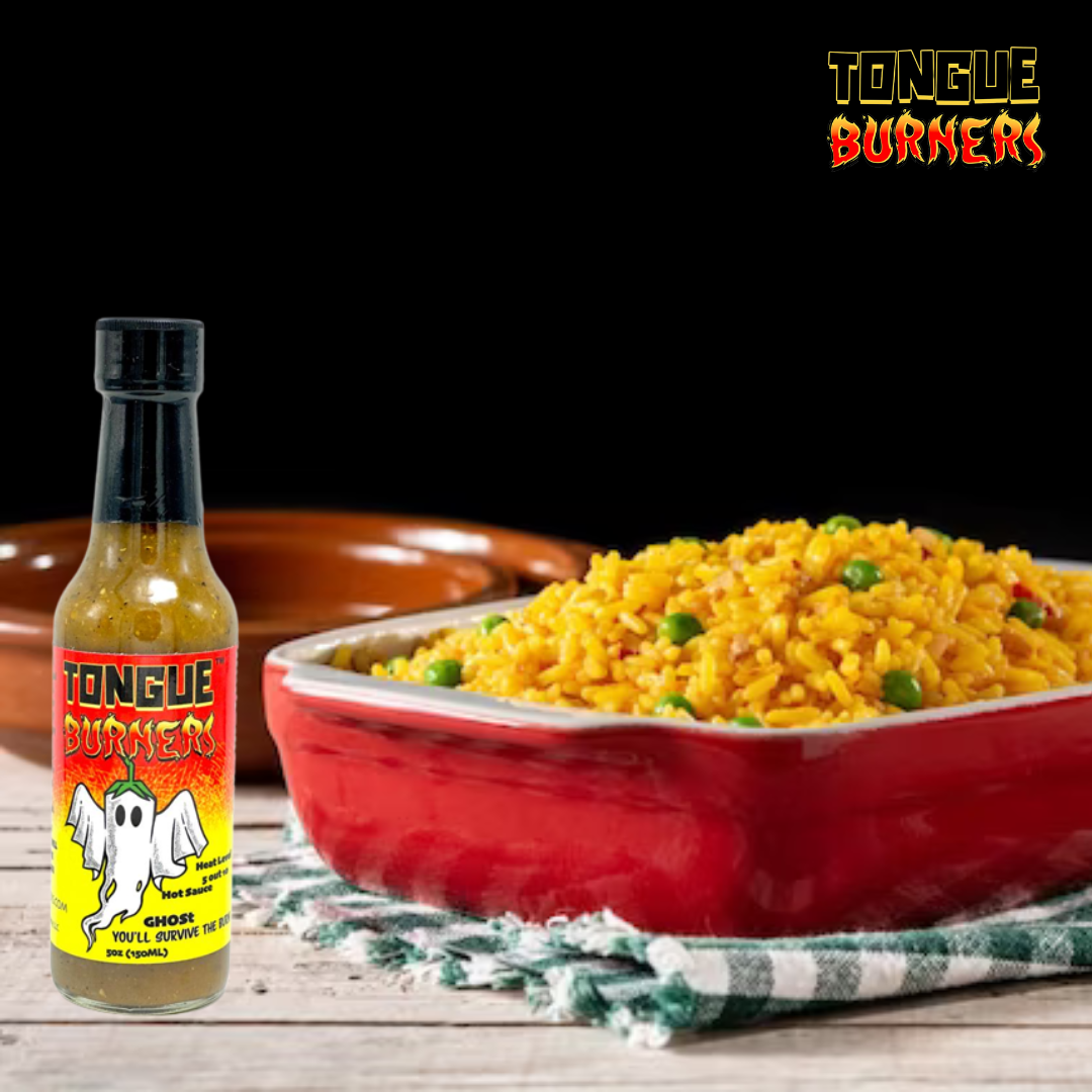 Ghost Pepper, You'll Survive The Burn Hot Sauce┋Tongue Burners Hot Sauce fl 5oz