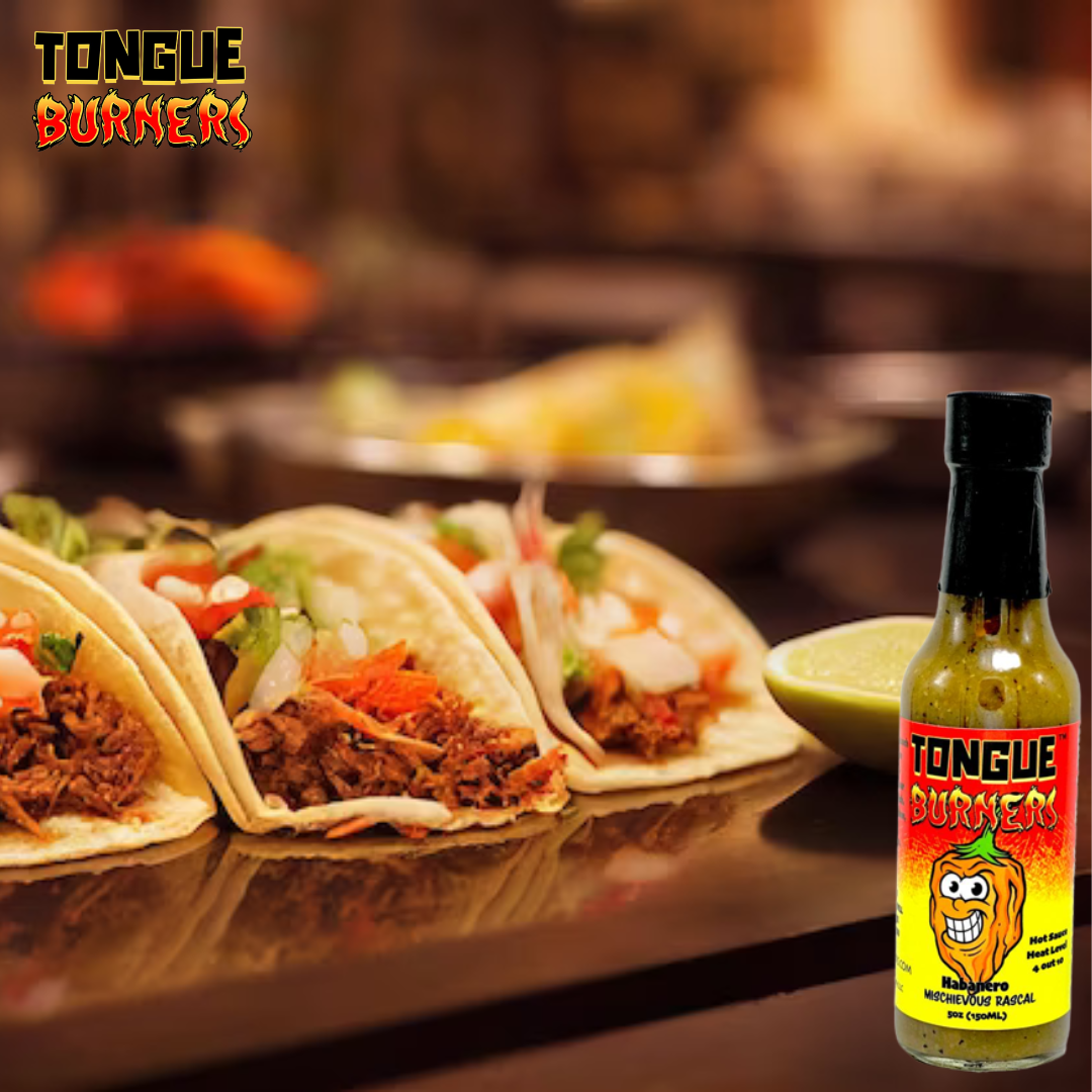 Habanero, Mischievous Rascal Hot Sauce┋Tongue Burners Hot Sauce fl 5oz