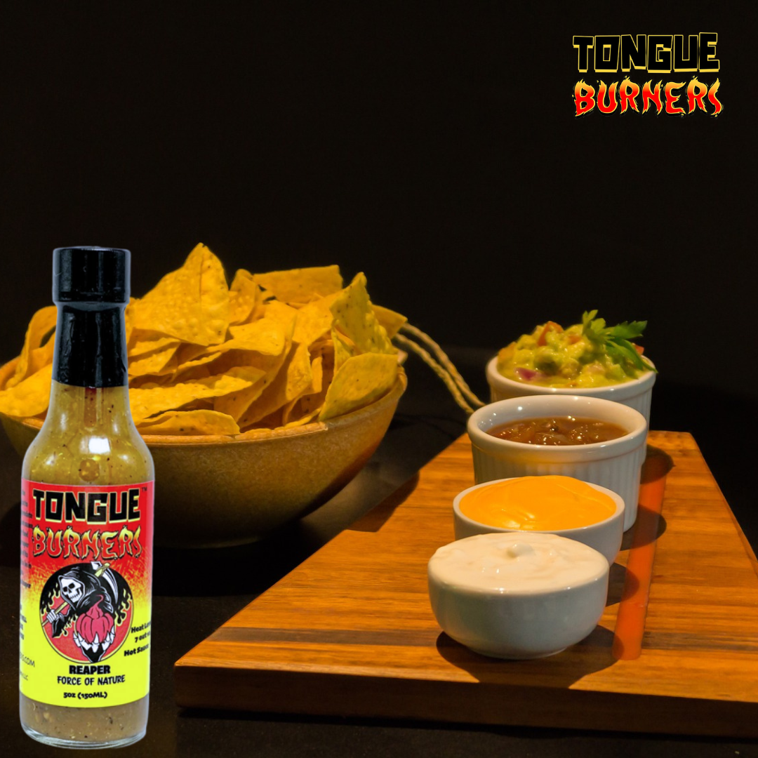Carolina Reaper, A Force Of Nature Hot Sauce┋Tongue Burners Hot Sauce fl 5oz