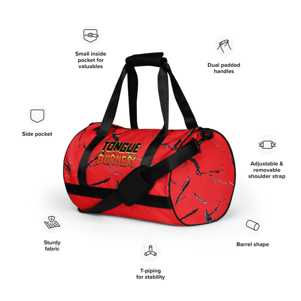 Tongue Burners Sports Bag - Tongue Burners Hot Sauce