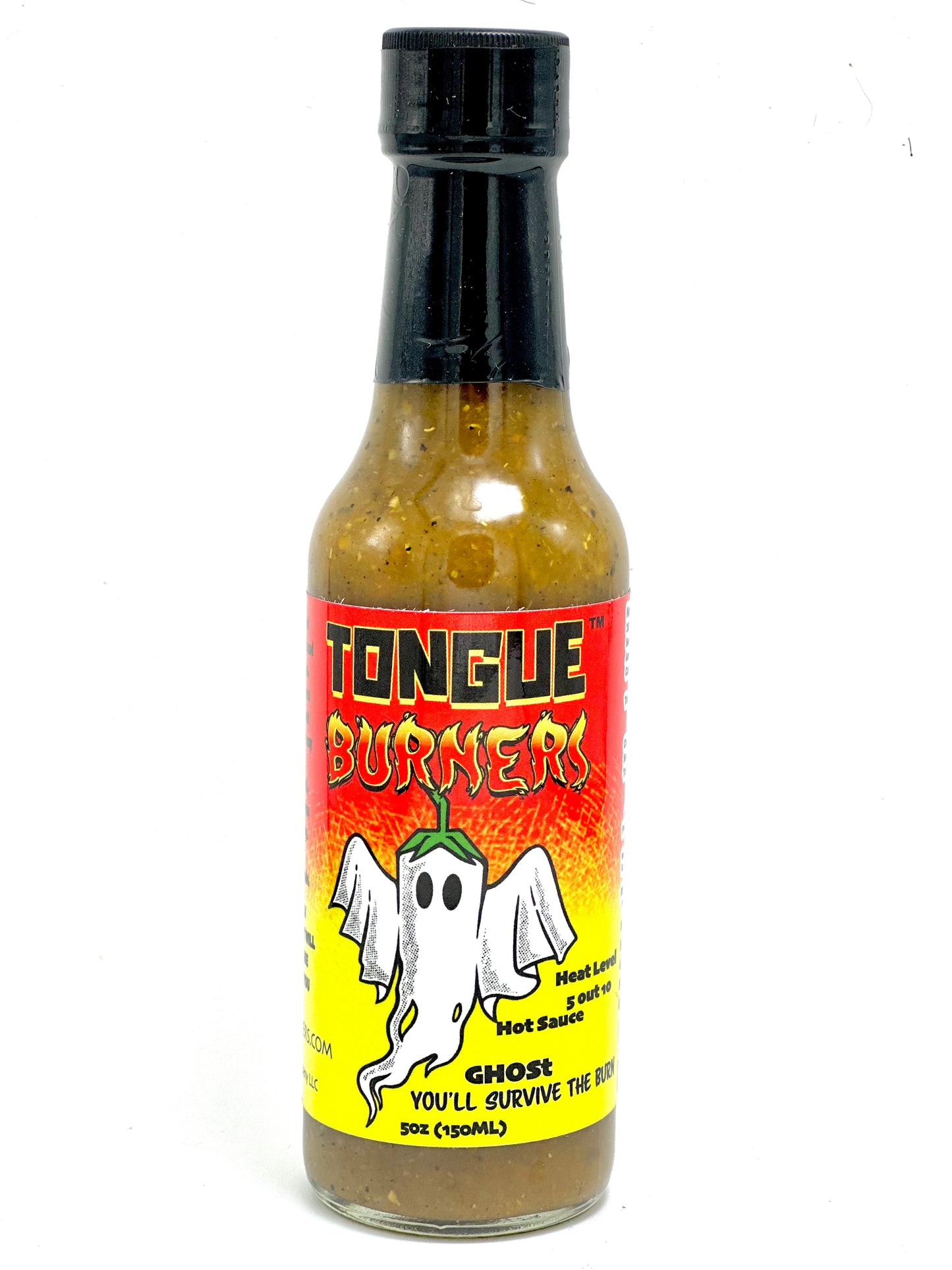 Ghost Pepper, You'll Survive The Burn Hot Sauce┋Tongue Burners Hot Sauce fl 5oz