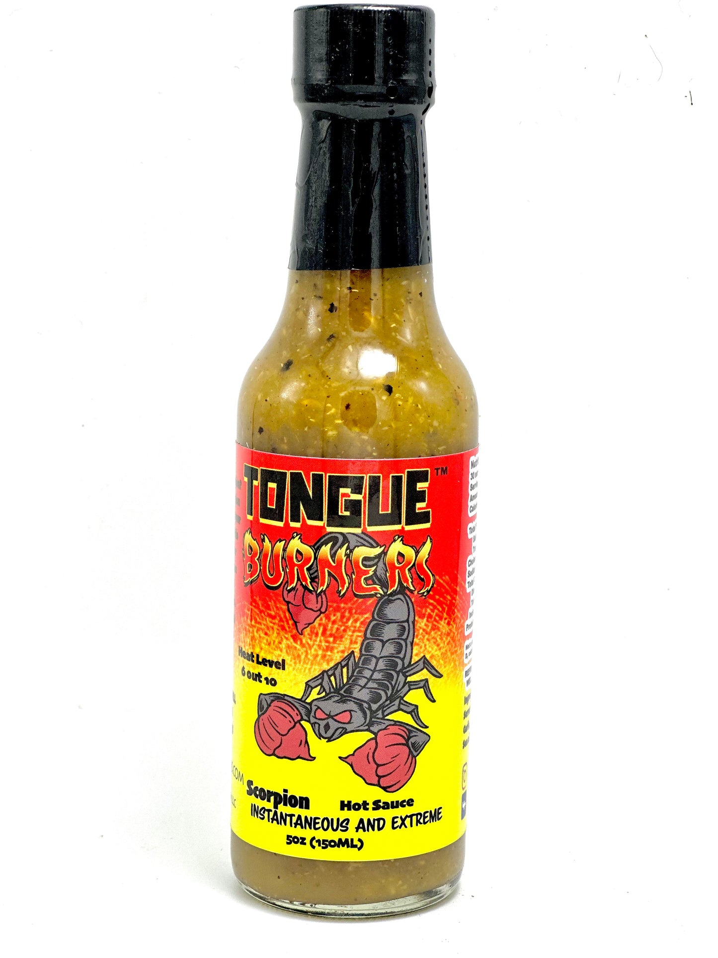Scorpion Pepper, Instantaneous & Extreme Hot Sauce ┋Tongue Burners Hot Sauce fl 5oz