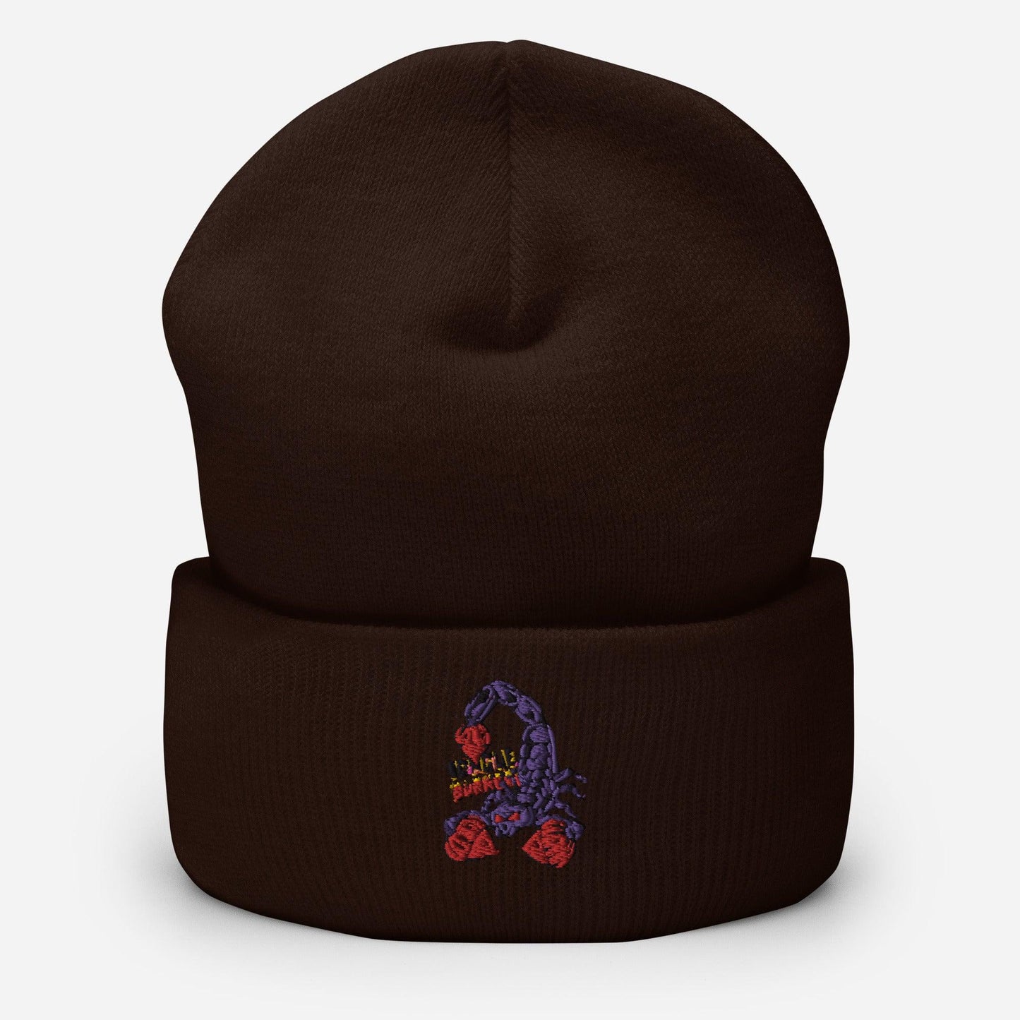 Scorpion Cuffed Beanie