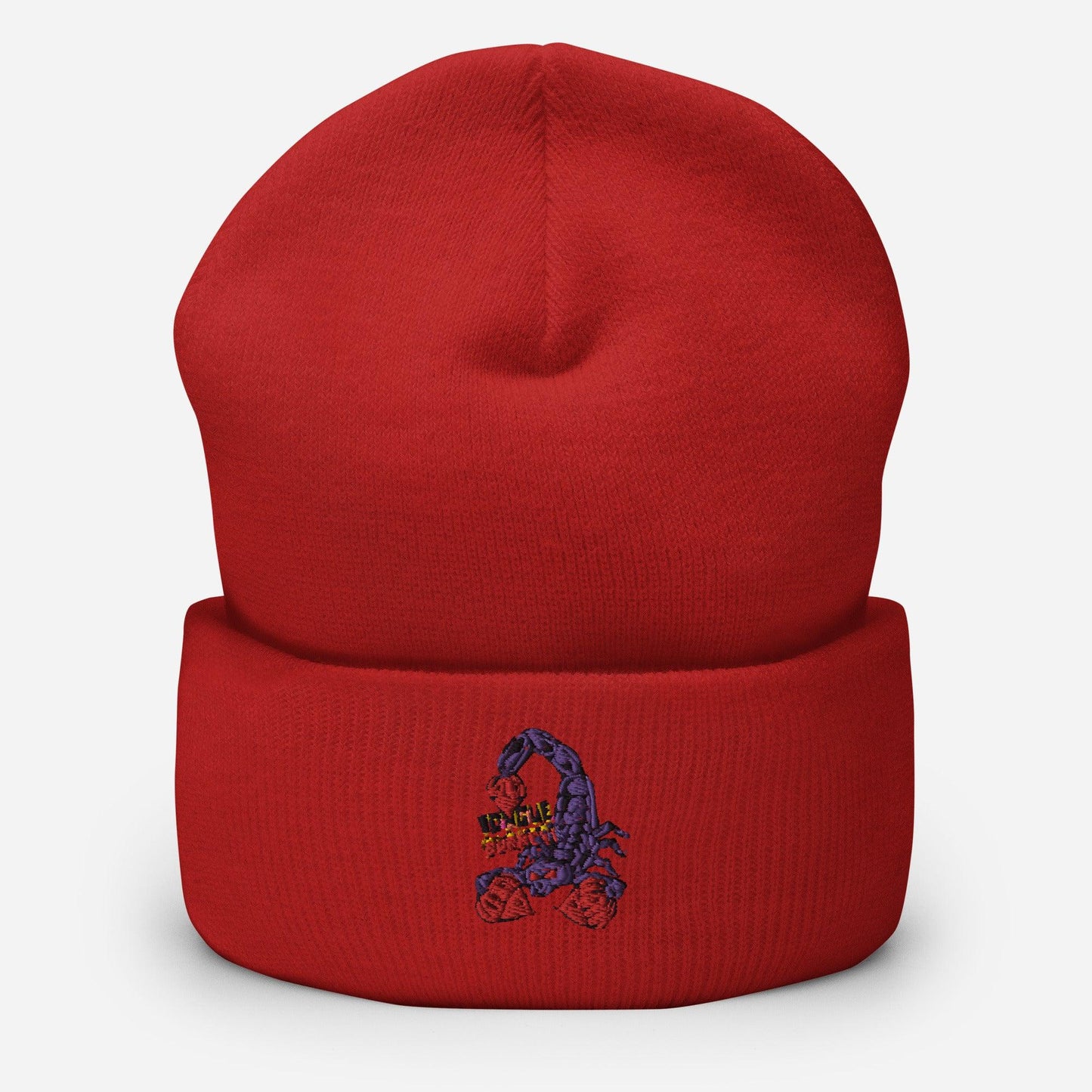 Scorpion Cuffed Beanie