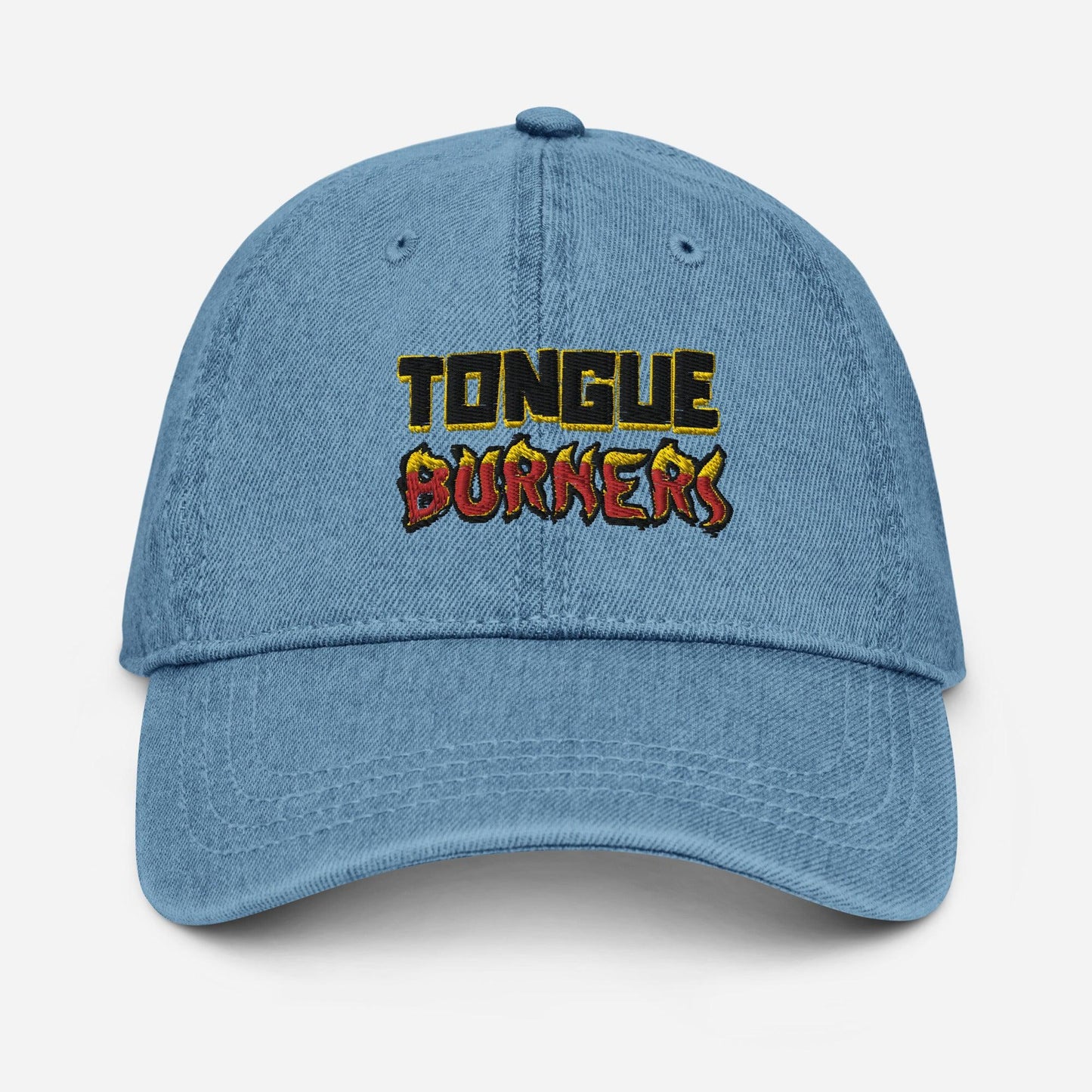 Tongue Burners Denim Hat - Tongue Burners Hot Sauce