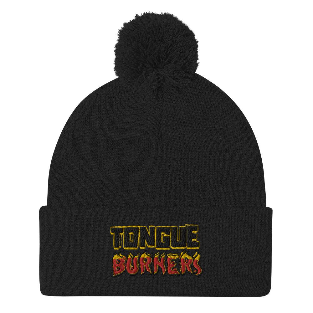 Tongue Burners Pom-Pom Beanie - Tongue Burners Hot Sauce