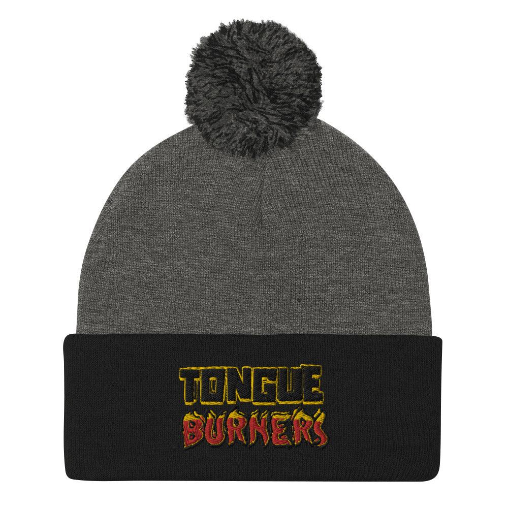 Tongue Burners Pom-Pom Beanie - Tongue Burners Hot Sauce