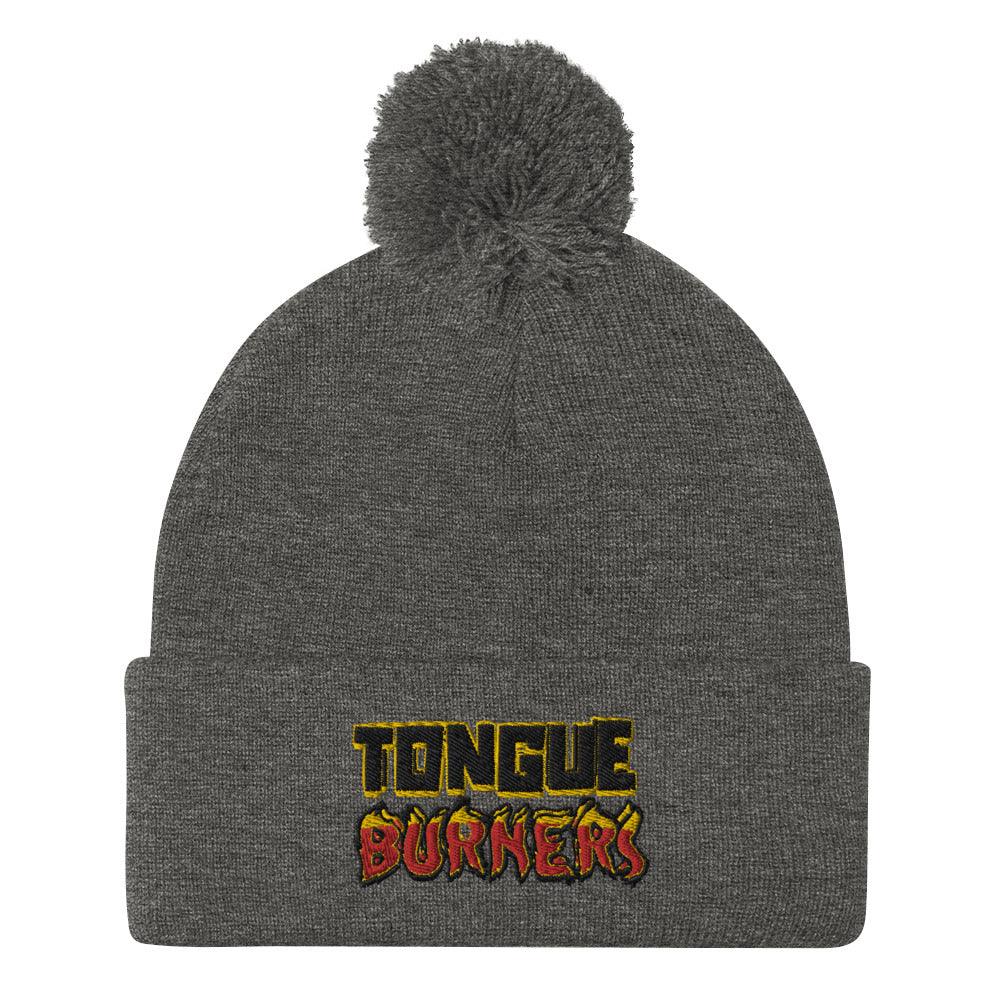 Tongue Burners Pom-Pom Beanie - Tongue Burners Hot Sauce