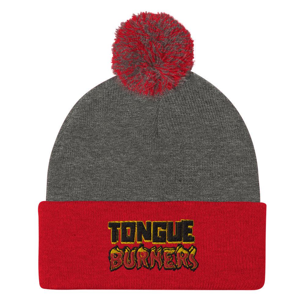 Tongue Burners Pom-Pom Beanie - Tongue Burners Hot Sauce