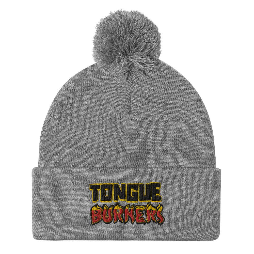 Tongue Burners Pom-Pom Beanie - Tongue Burners Hot Sauce