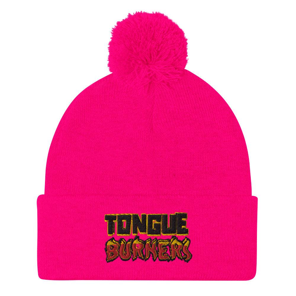 Tongue Burners Pom-Pom Beanie - Tongue Burners Hot Sauce