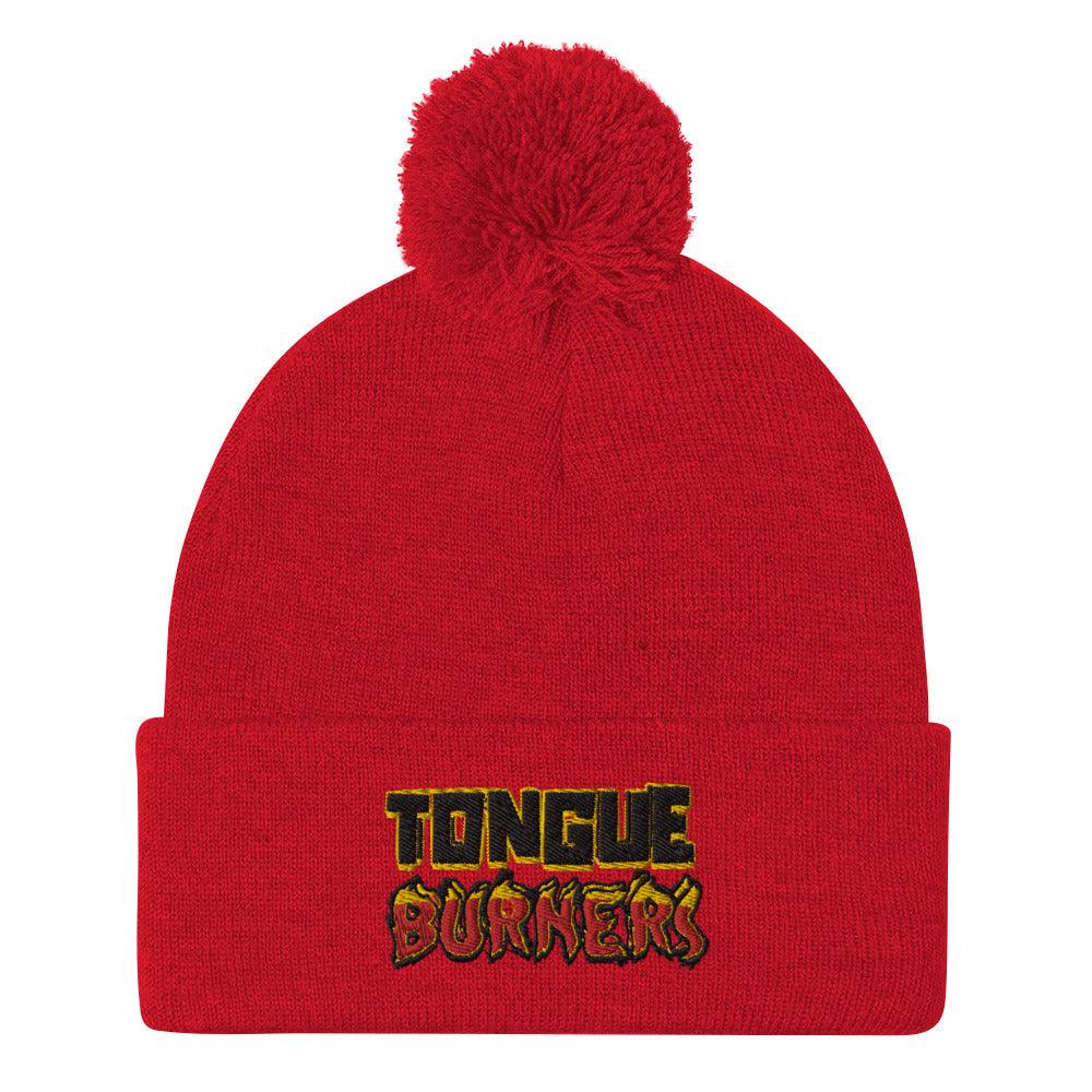 Tongue Burners Pom-Pom Beanie - Tongue Burners Hot Sauce