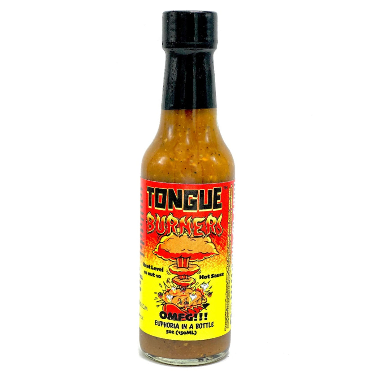 OMFG!!! Hot Sauce, Euphoria In A Bottle┋Tongue Burners Hot Sauce fl 5oz