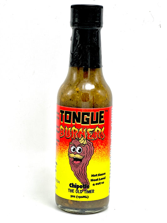 Chipotle, The Old Timer  Hot Sauce┋Tongue Burners Hot Sauce fl 5oz
